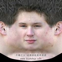 男女人脸贴图素材超高清大图分享免费下载20p
