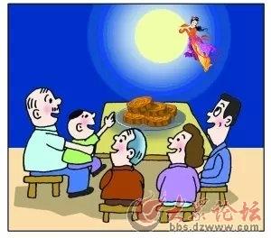 中秋节想念家人的朋友圈说说