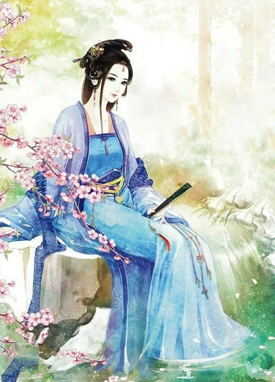 人文艺术美人吟公子箫