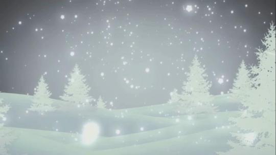歌曲《我象雪花天上来》背景视频