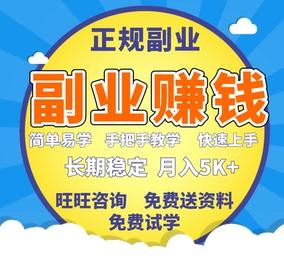 知识付费赚钱副业兼职小白自媒体创业项目网课it课程考研职场