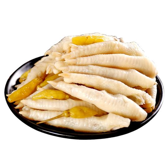 有友山椒味凤爪80g重庆特产泡椒鸡爪办公室零食小吃网红抖音同款-图2