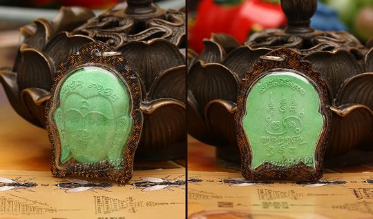 泰国佛牌正品阿赞/古巴苏斌佛头招财转运避险挡灾