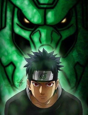 火影忍者睁眼写轮眼邪恶表情