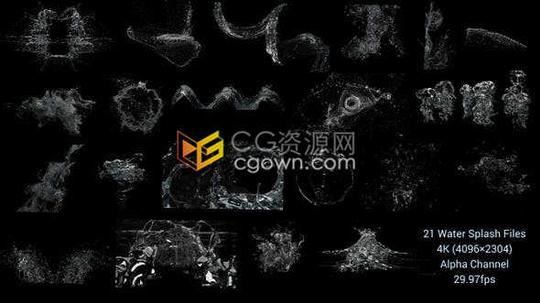 3d字幕标题粉碎故障烟雾特效展示电影开场文字包装片头-ae模板下载
