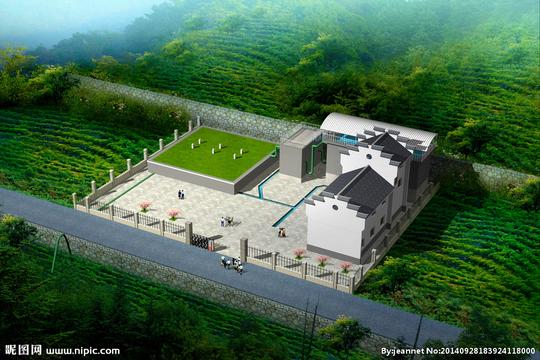 农家院效果图设计图__3d作品