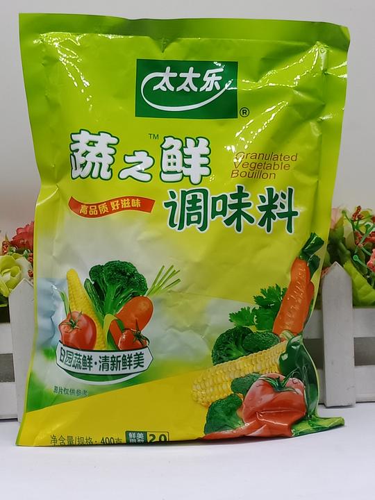 满5袋包邮太太乐蔬之鲜调味料400g全素炒蔬菜调味品代替味精鸡精
