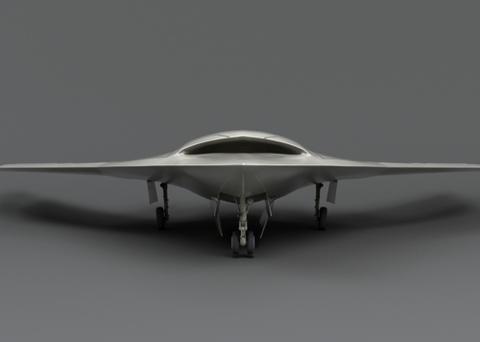 彩虹-7无人机高空飞行