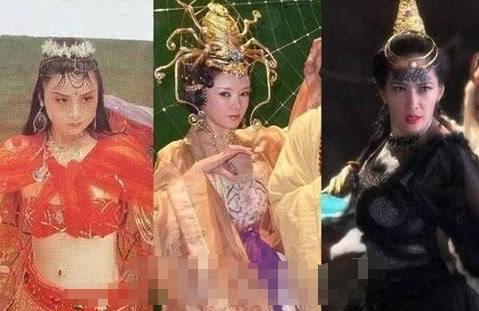 《西游记》三个版本的"蜘蛛精",一个让人勾魂,一个造型雷人