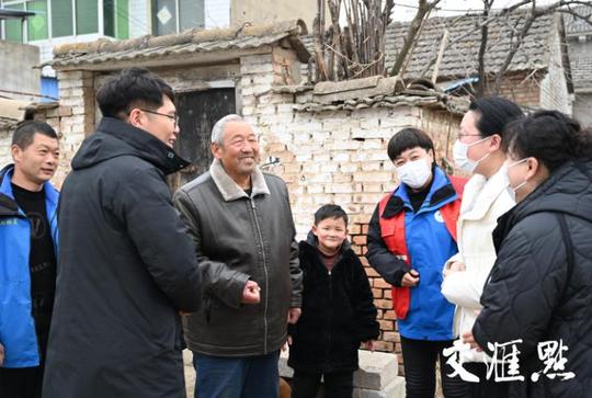 1月29日，徐州市铜山区刘集镇开展春节慰问活动。铜山区刘集镇供图