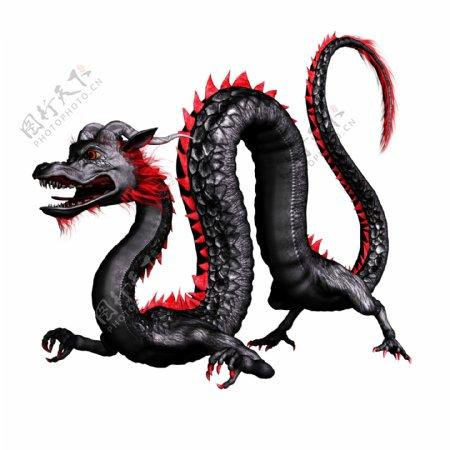 中国龙素材透明通道壁纸