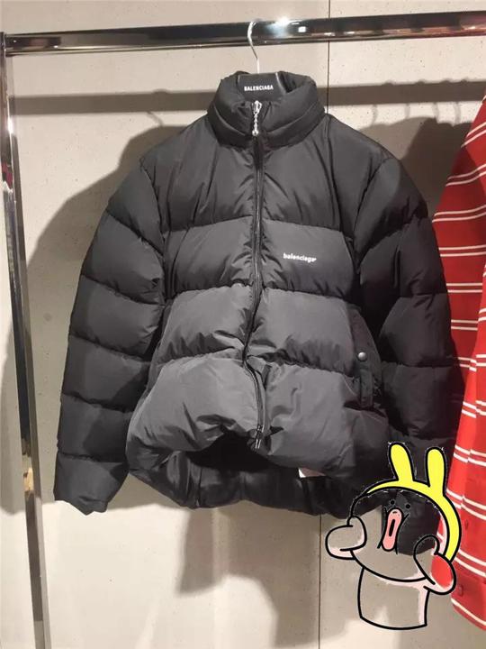 【法国直邮】balenciaga/巴黎世家小字母加厚棉服羽绒服外套男女