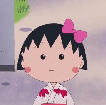 可爱樱桃小丸子卡通二次元头像大全