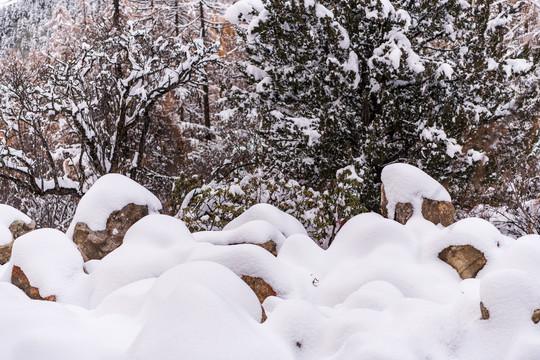 下雪大雪高清素材
