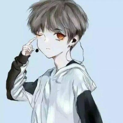 qq男头像荧光绿