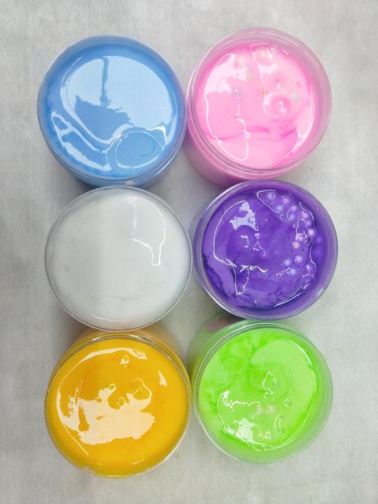 棉花泥史莱母戳戳泥拉面泥diy彩泥橡皮泥解压发泄神器成品泥