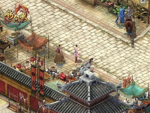 五张创业奇图五个创业天条-游戏内市集景象——如果可以选择,穿越后你最想先到哪里呢?穿越