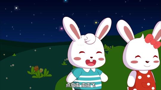 点虫虫卡通儿歌六一_1920x1080_高清视频素材下载(:)