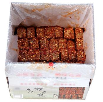 四川特产农家自制霉豆腐重庆忠州豆腐乳麻辣开胃下饭5斤整箱2500g