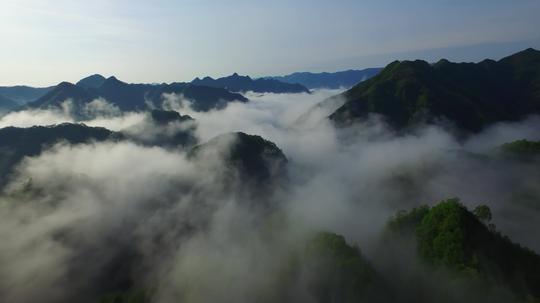 视频素材实拍视频自然风景云雾大山青山绿水1来自视频原始文件