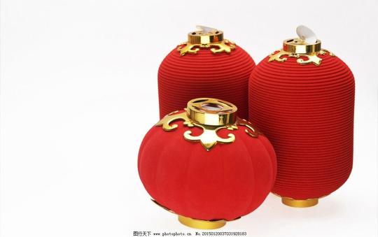 红灯笼过节春节喜庆红色中国民俗摄影生活素材