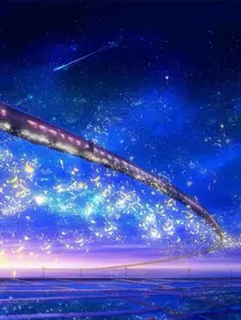 蓝色梦幻星空壁纸竖屏 头条搜索