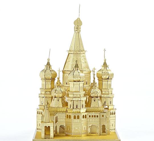 p014g瓦西里大教堂3d立体拼图新产品创业景区旅游纪念品