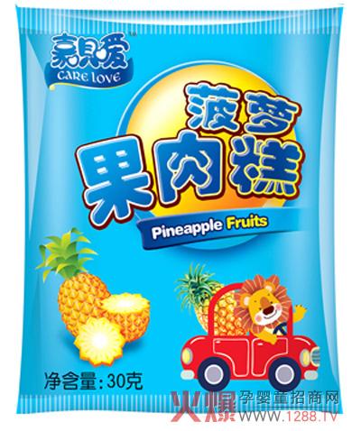 嘉呗嗳菠萝果肉糕