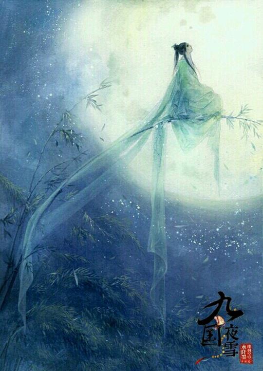 古风背影缥缈仙气