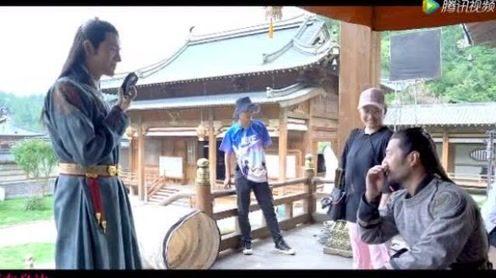 《燕云台》花絮:经超谭凯片场搞笑秀英语，罨撒葛魔性唱歌太好笑