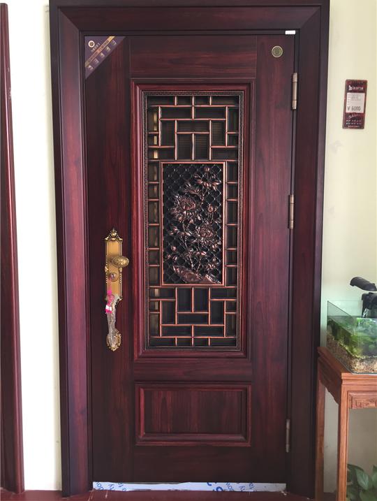 入户安全门门中门福建厦门包安转防盗门断桥国标尺寸大门可视外面