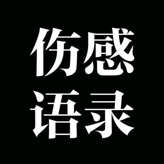 抖音伤感语录