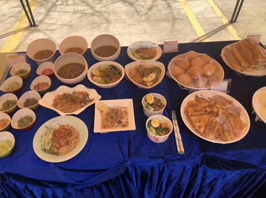 特色小吃,创业课程美食品鉴会开始了