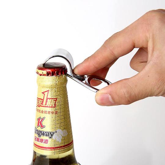简易不锈钢易拉环开瓶器/易拉罐启瓶器/可乐环啤酒开瓶器