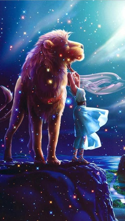 手机竖屏梦幻星座壁纸