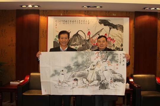 国骅签署中联国兴书画院合作意向书,推动国骅文化产业发展