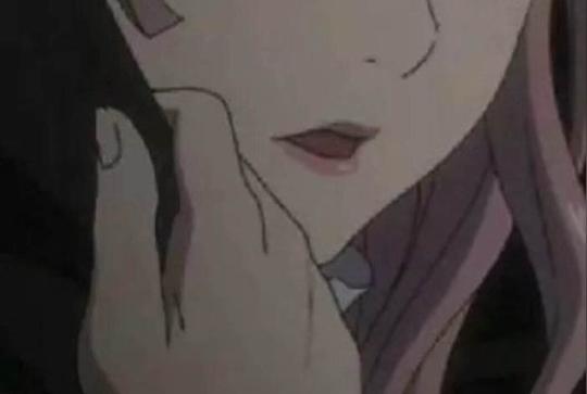 动漫半遮脸素材