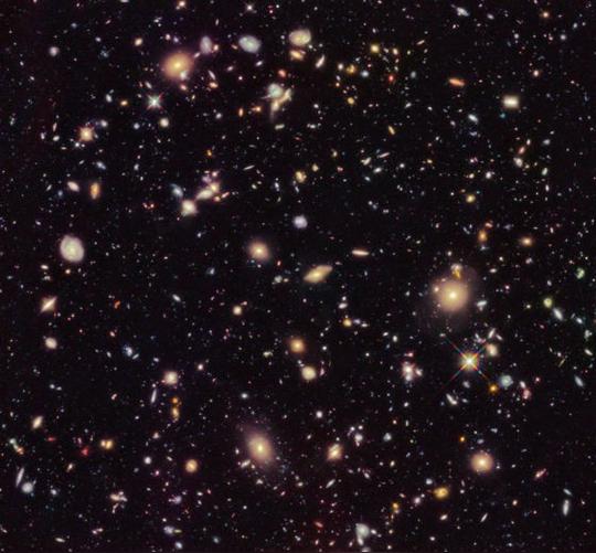 哈勃望远镜观测到最古老星系