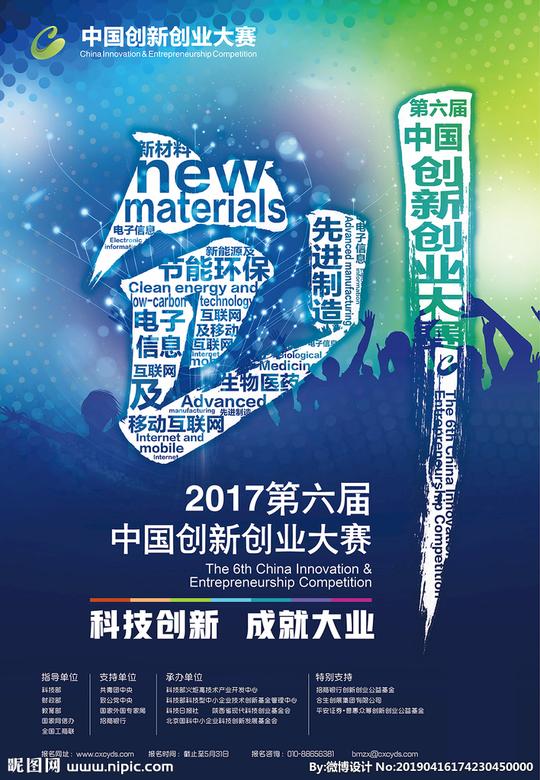 创新创业大赛海报图片