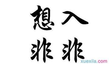 想入非非是什么意思