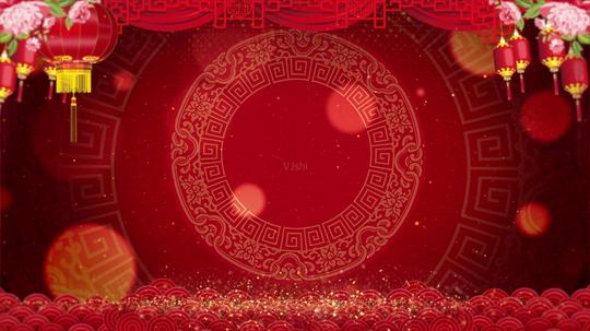 无字&lt;/strong&gt;版晚会通用背景_1920x1080_高清视频素材下载(:)