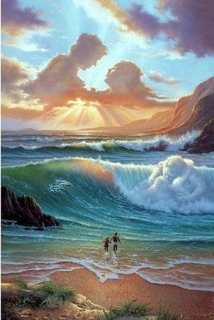 油画作品欣赏达利油画作品06