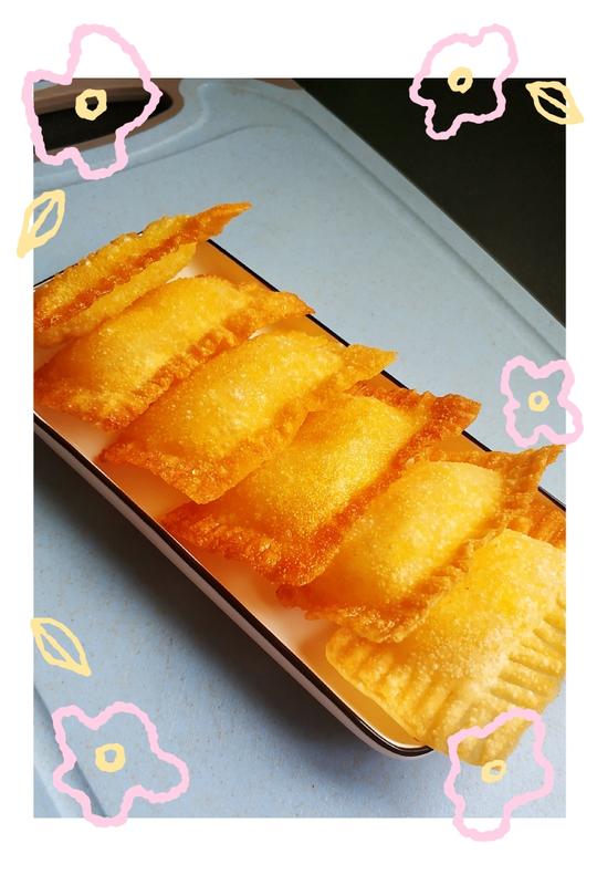 快手苹果派(馄饨皮版)