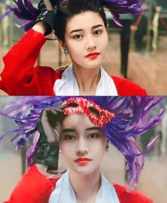 惊艳时光的短发女神，陈法蓉冷艳，李嘉欣惊艳，网友:她第一美
