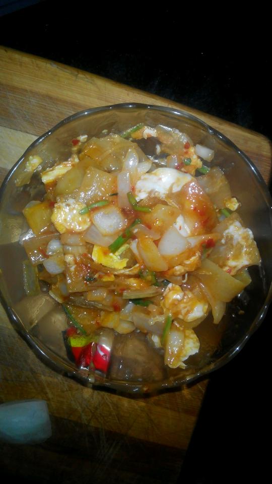 酸甜辣烤冷面