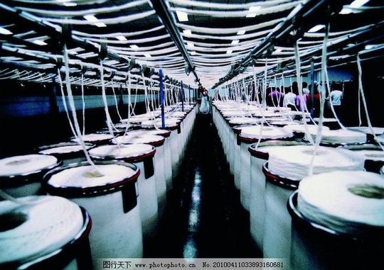生产车间生产线高清大图工业图片纺织厂纺纱厂生产线生产车间