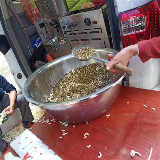 泰丰千元创业项目流动麻花机四缸食品膨化机五谷杂粮膨化机