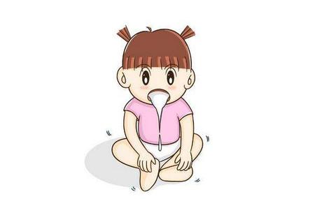 新生儿吐奶块