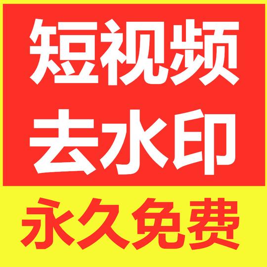 视频去水印软件无痕消除抖音快手一键去除小程序祛下载短视频