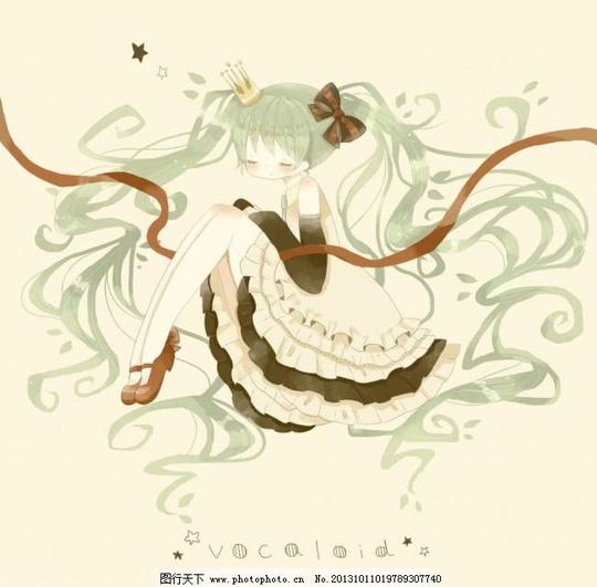 初音未来壁纸动漫壁纸动漫动画动漫美女动漫美女设计素材